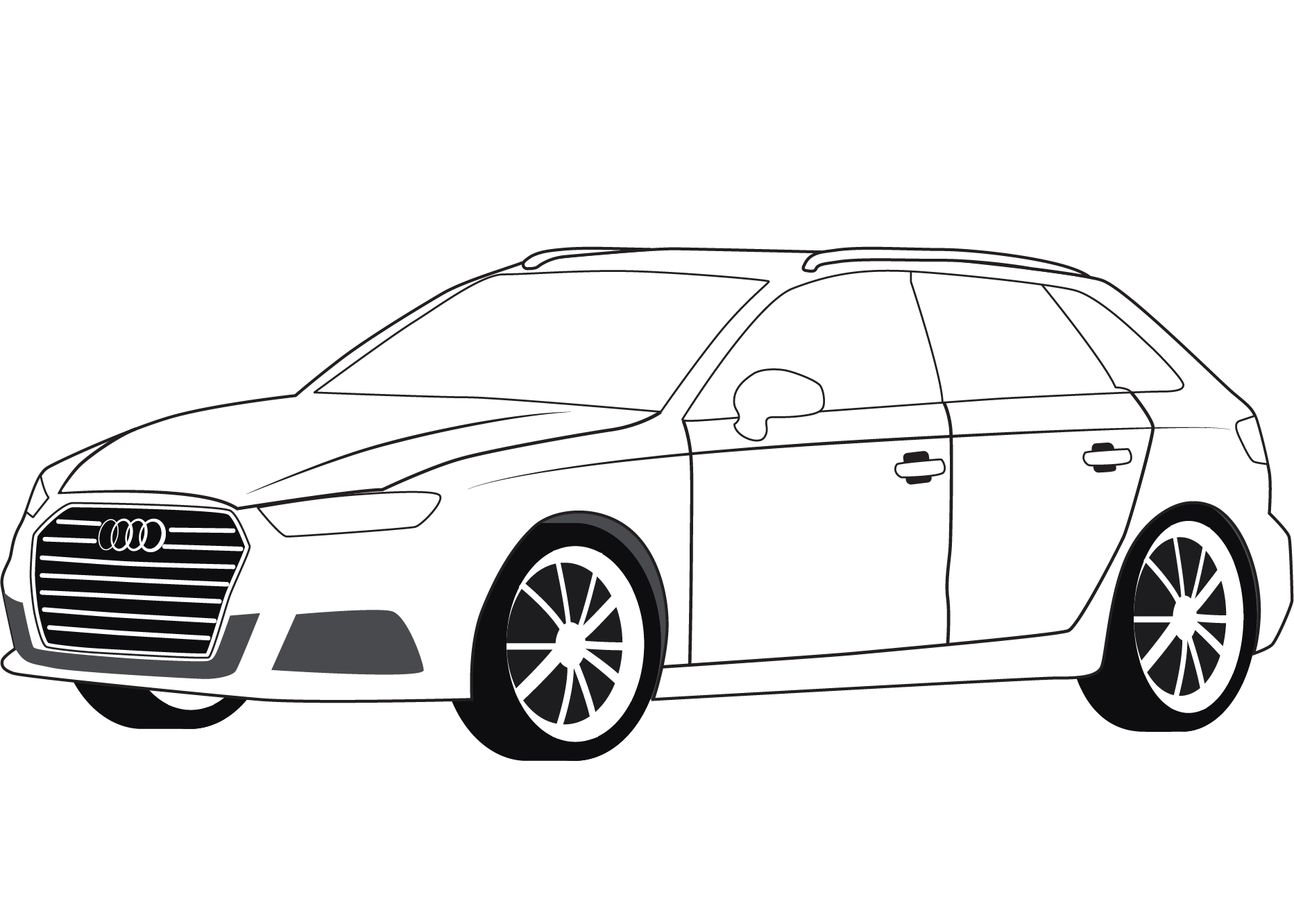 Audi Boyama Sayfası