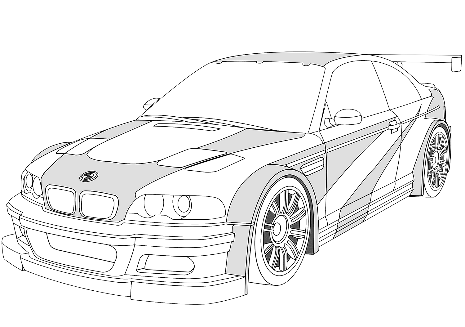 BMW Boyama Sayfası