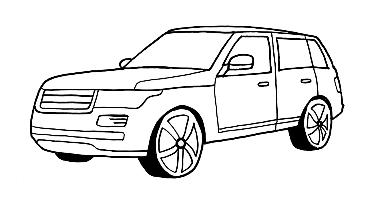Range Rover Boyama Sayfası