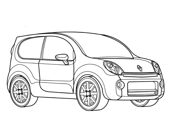 Renault Boyama Sayfası