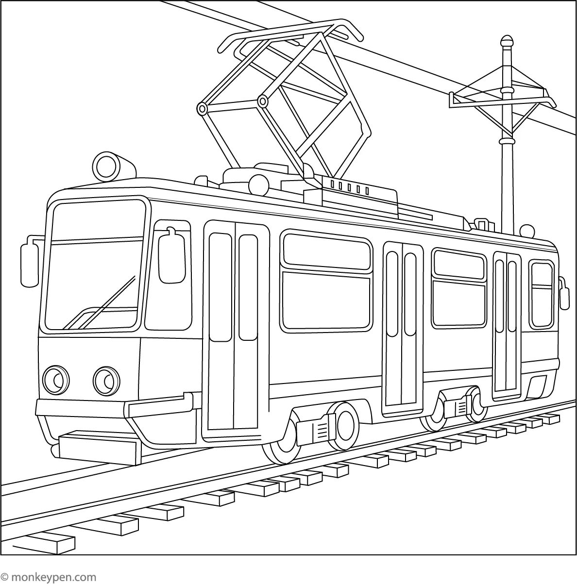 Tramvay Boyama Sayfası