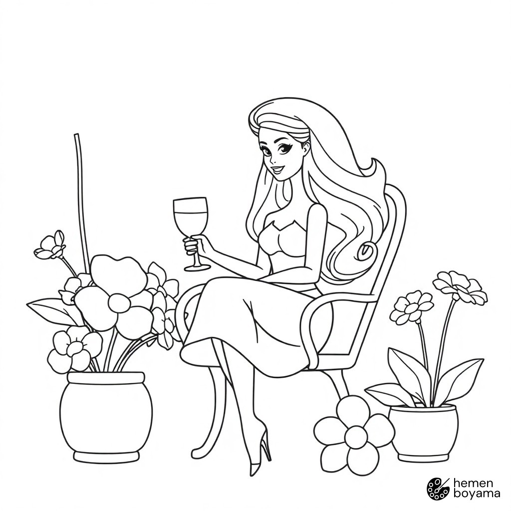 Barbie Balkon Keyfi