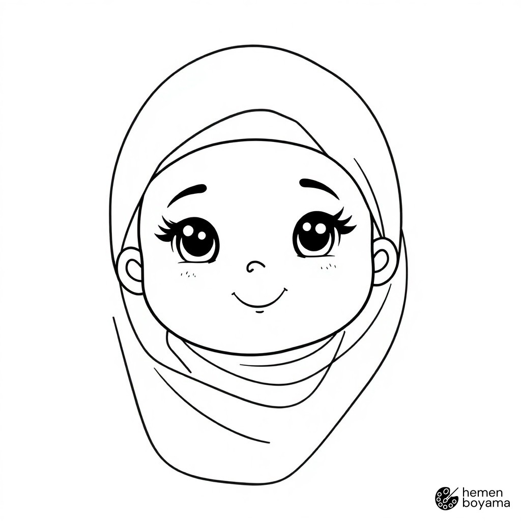 Barbie Makyaj Aynası Boyama Sayfası