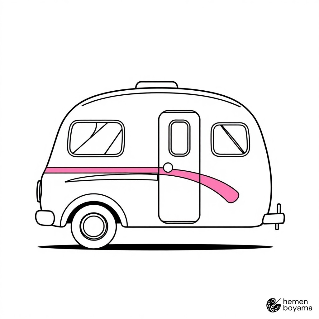 Barbie Pembe Karavan