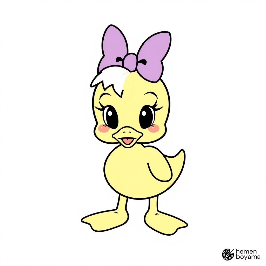 Daisy Duck Boyama Sayfası