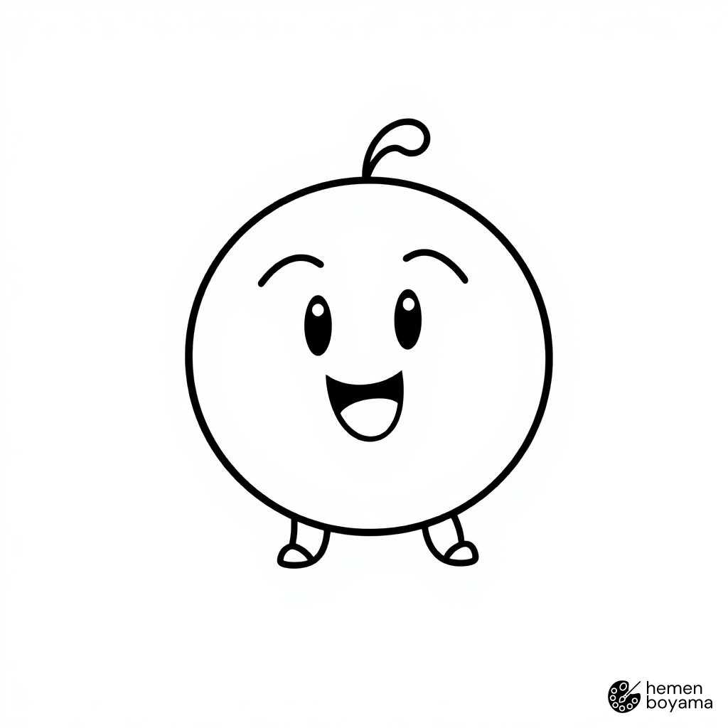 Gumball Logosu Boyama Sayfası