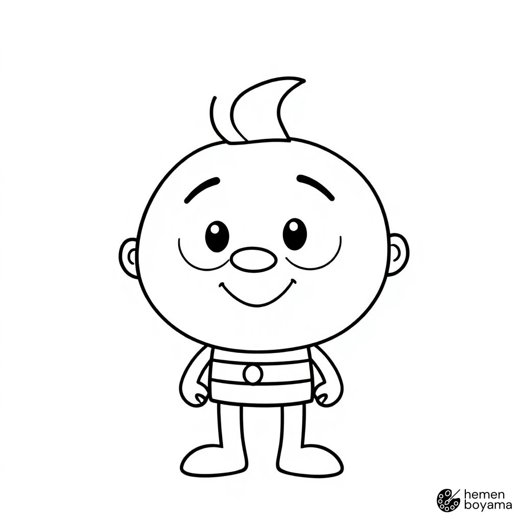 Tembel Larry Boyama Sayfası