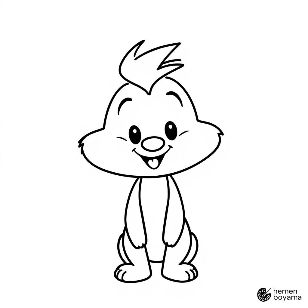 Pepé Le Pew Boyama Sayfası