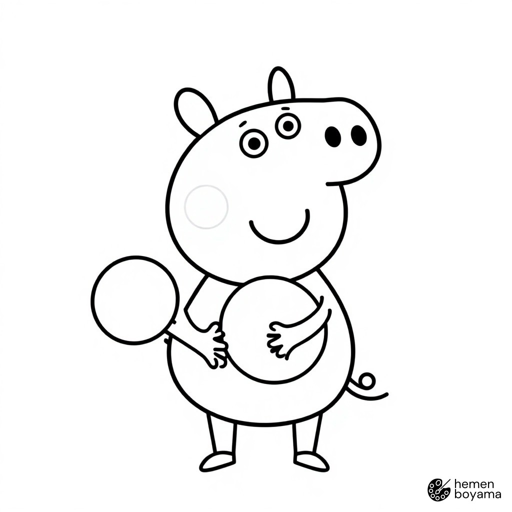 Porky Pig Boyama Sayfası