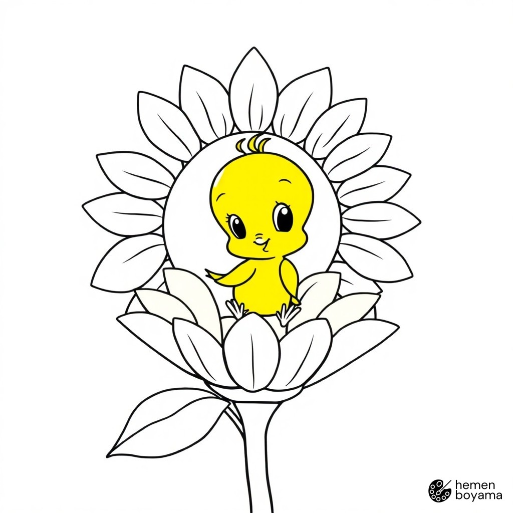 Tweety Boyama Sayfası