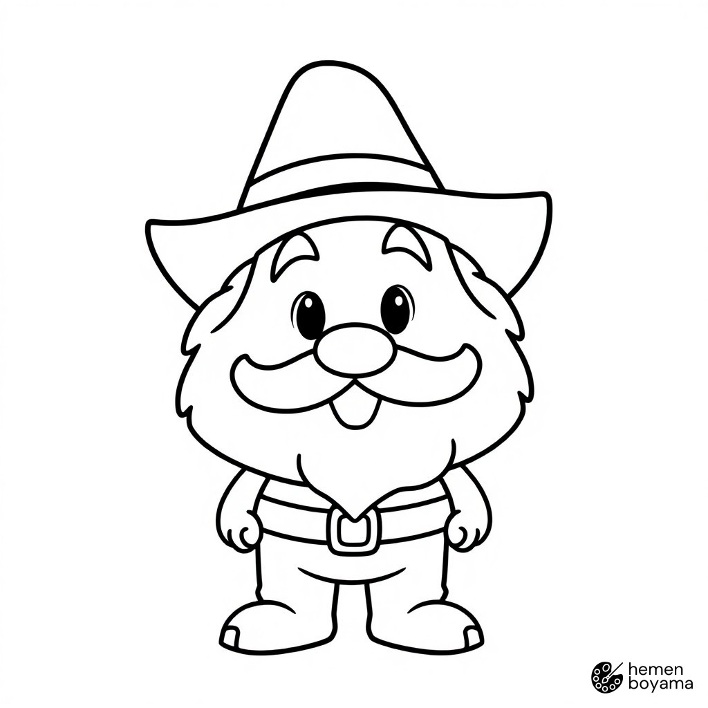 Yosemite Silahları Boyama Sayfası