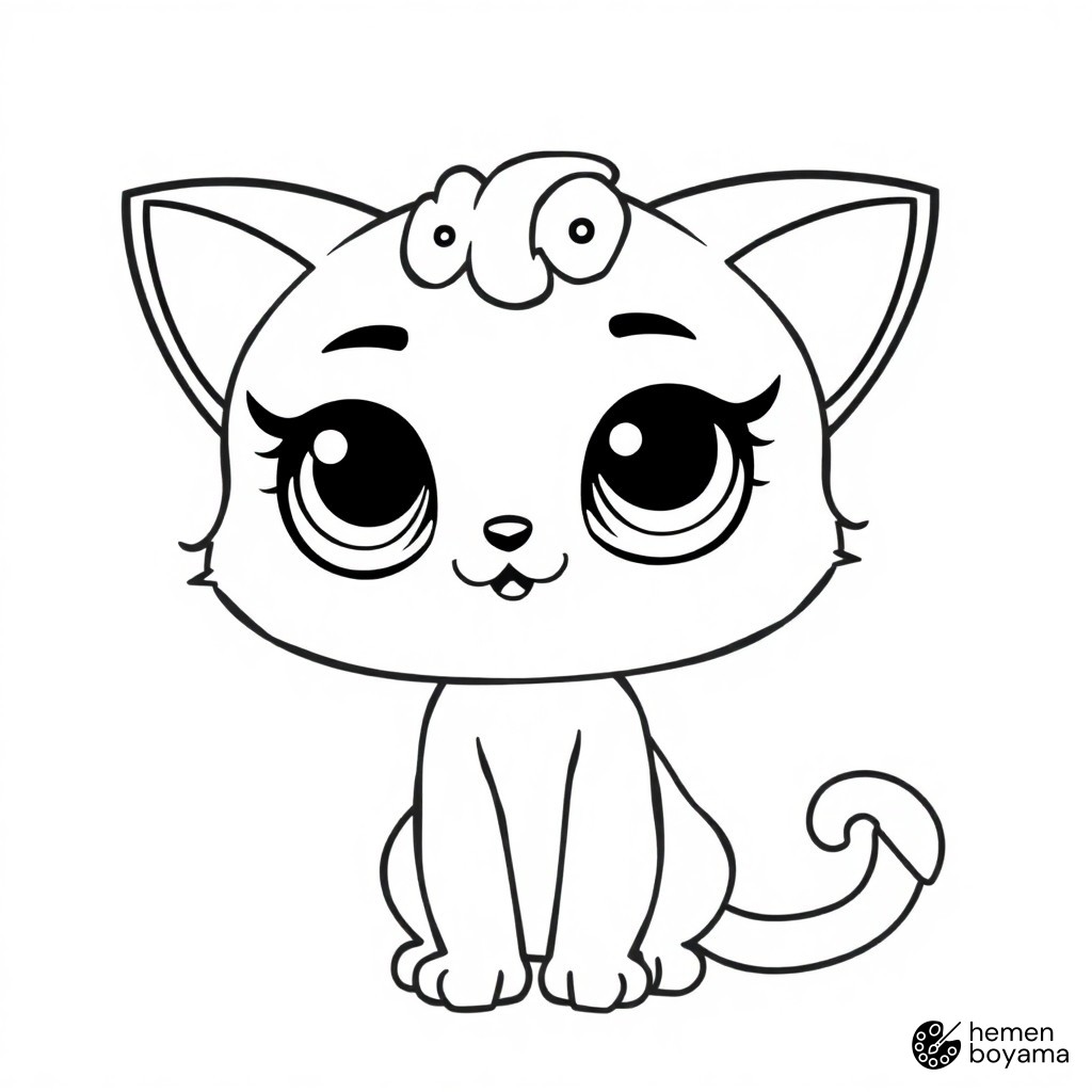 Meowlody Boyama Sayfası