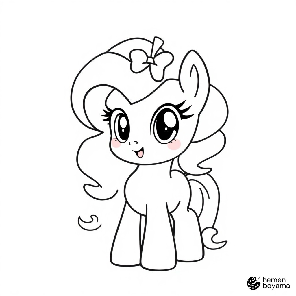 Apple Bloom Boyama Sayfası