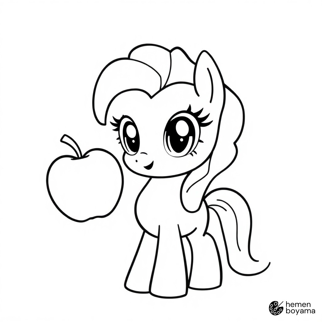Applejack Boyama Sayfası
