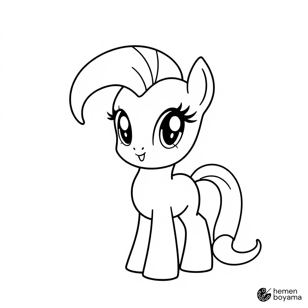 Fluttershy Boyama Sayfası