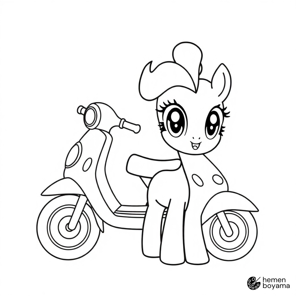 Scootaloo Boyama Sayfası