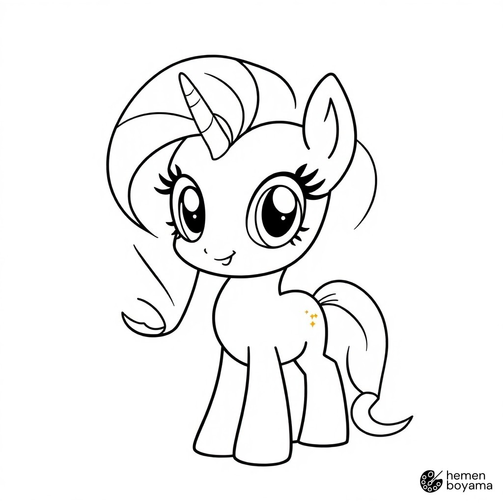 Starlight Glimmer Boyama Sayfası