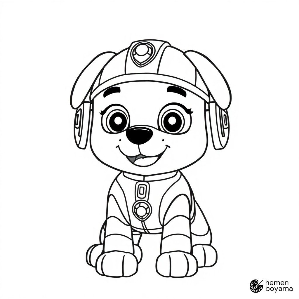 Robo-Dog Boyama Sayfası