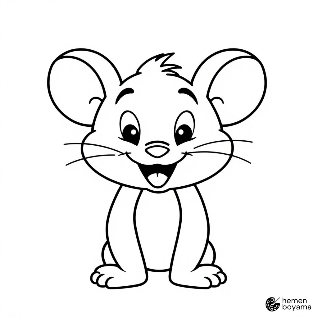 Fare Jerry Boyama Sayfası