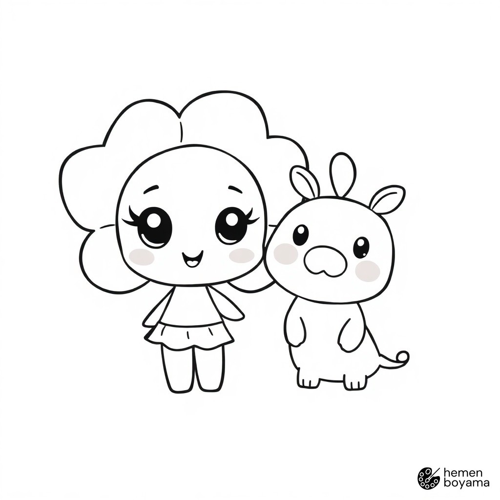 Bloom ve Kiko Boyama Sayfası