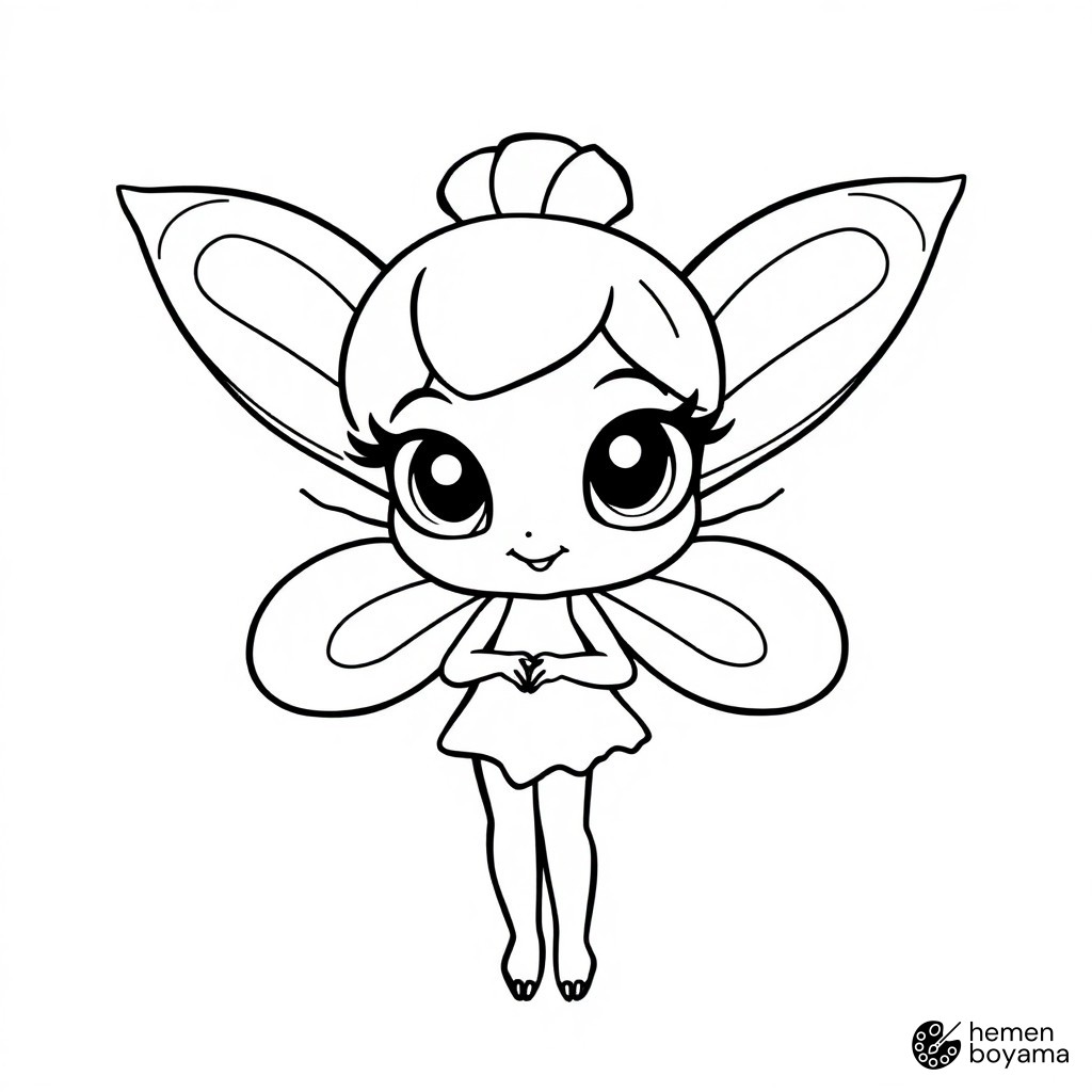 Winx Boyama Kitabı Boyama Sayfası