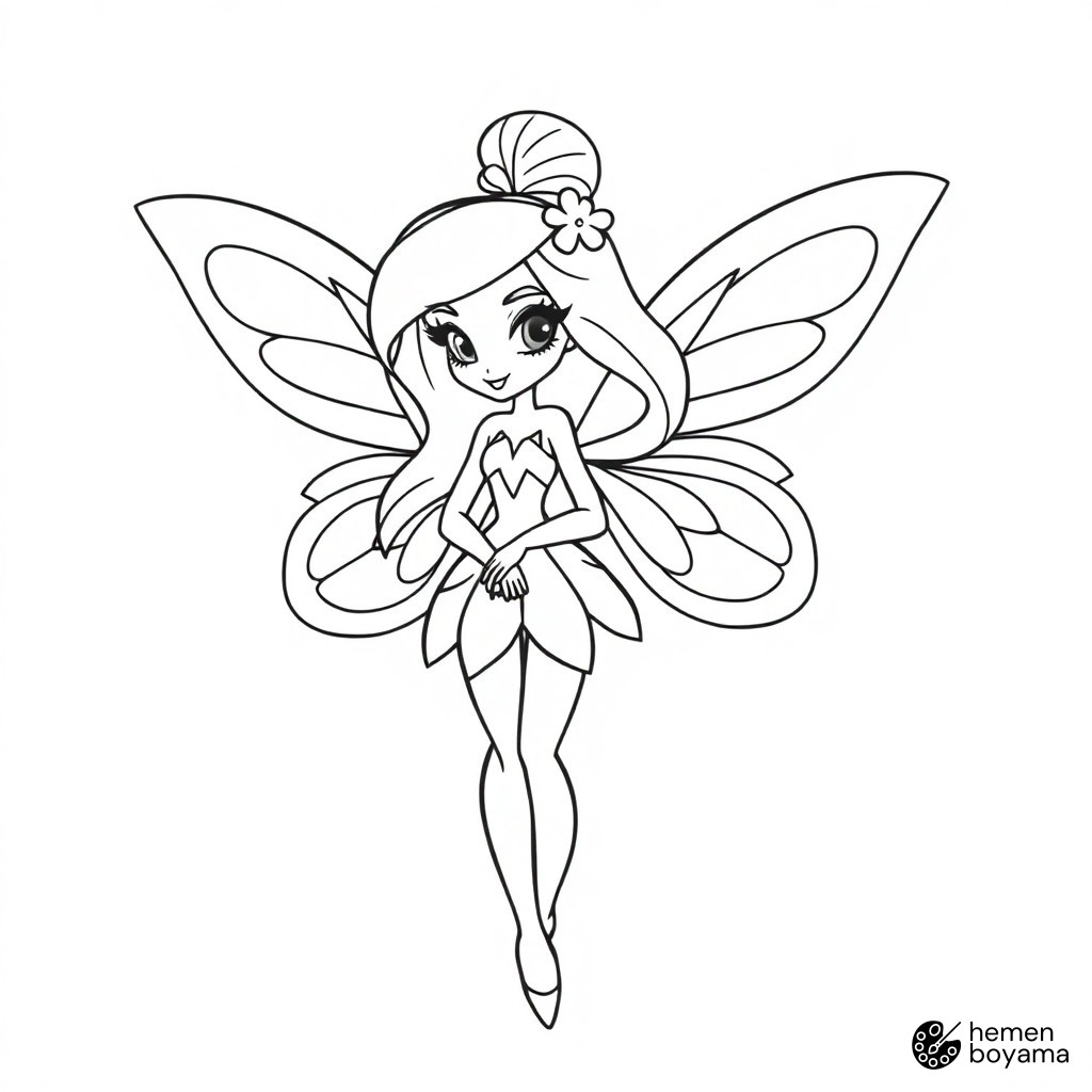Winx Sirenix Boyama Sayfası