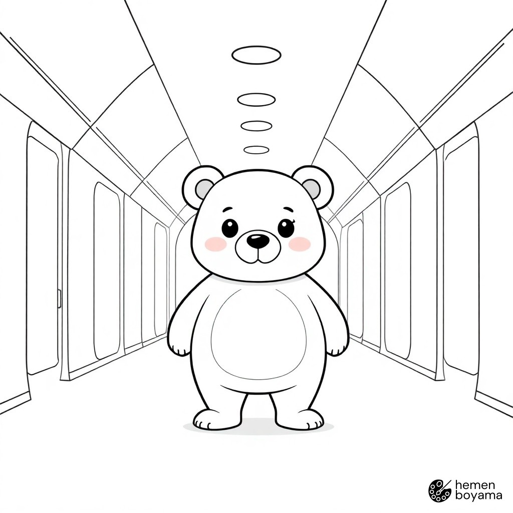 FNAF Koridoru Boyama Sayfası