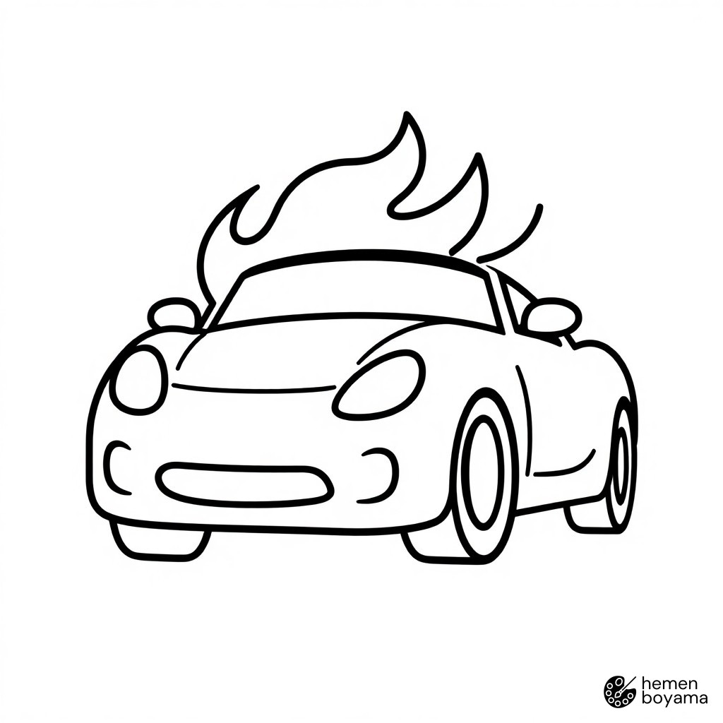 Alevli Araba Logosu