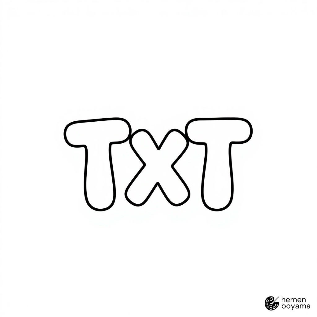 TXT Logosu