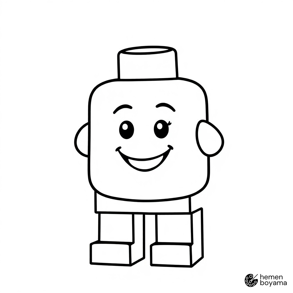 LEGO Boyama Sayfası