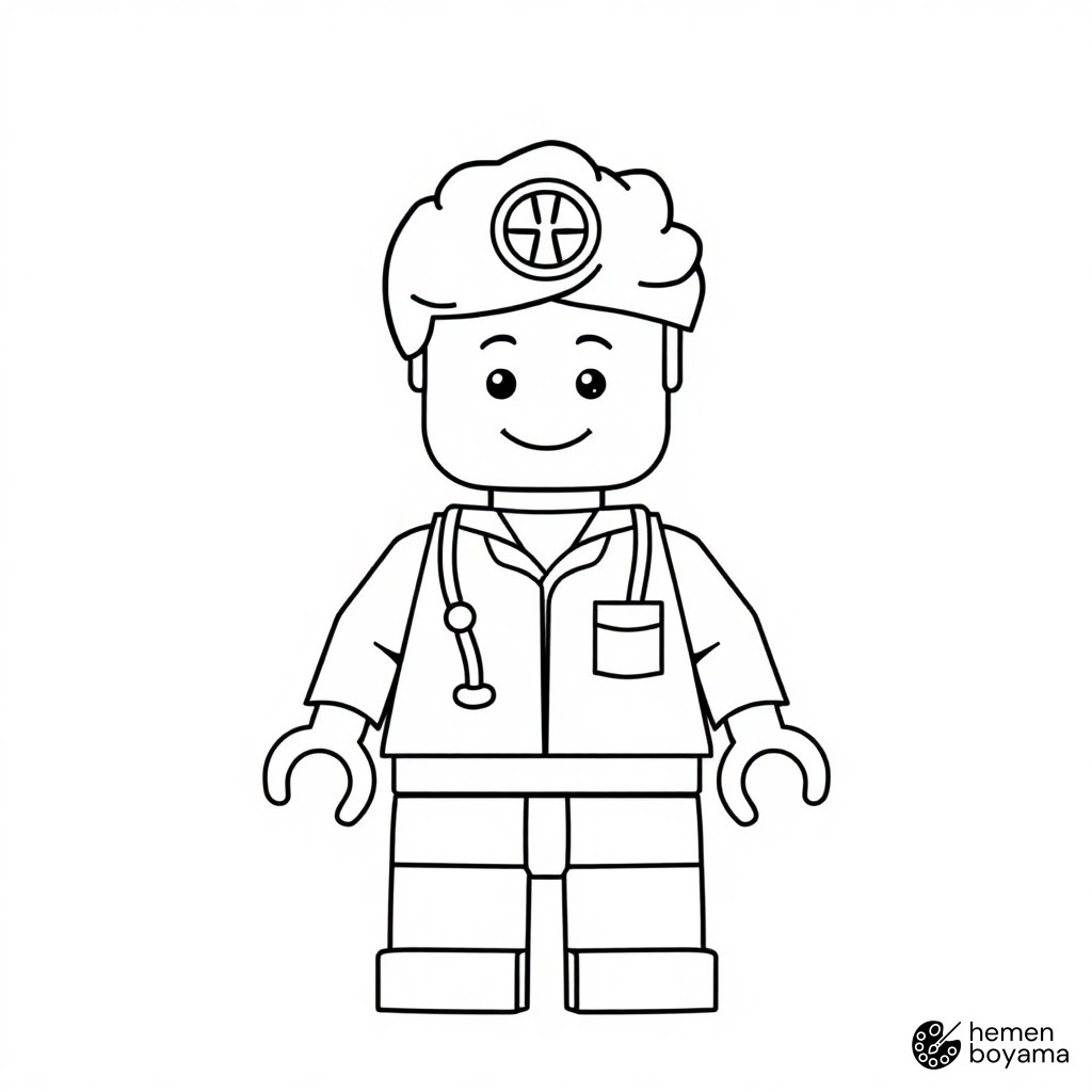 LEGO Doktor Figürü
