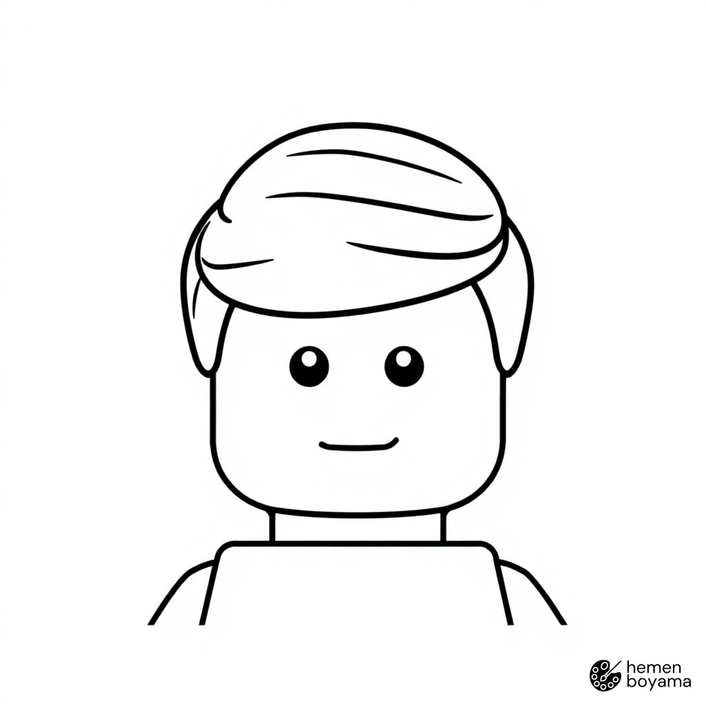 LEGO Saç Parçası