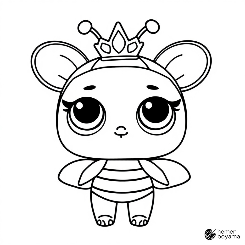 Royal Bee Boyama Sayfası