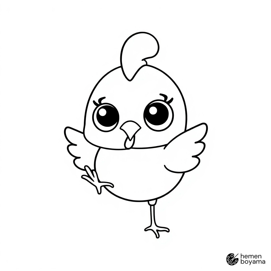 KickinChicken Boyama Sayfası
