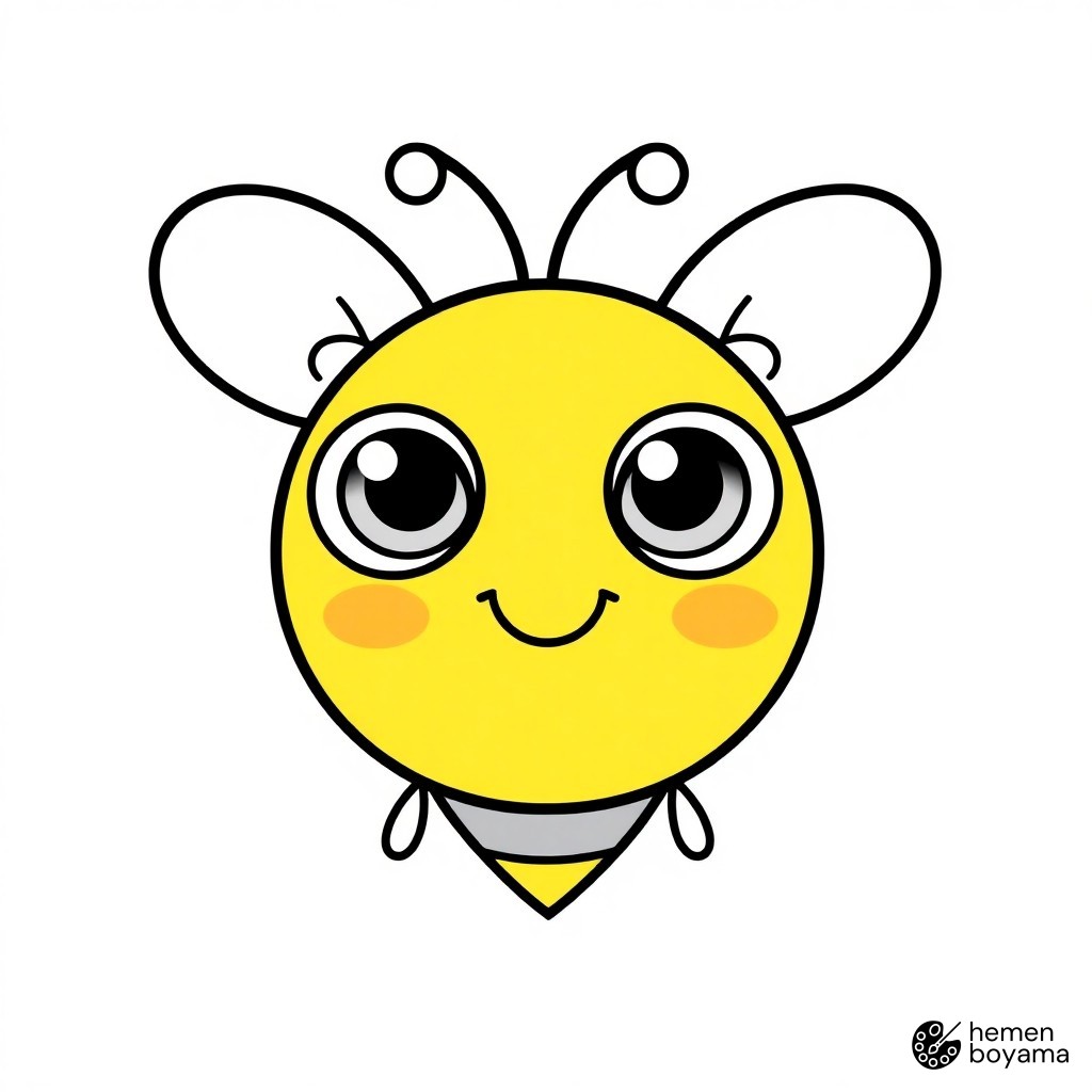 Bee Swarm Simulator Arısı Boyama Sayfası