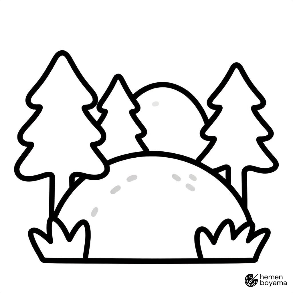 Tundra Boyama Sayfası