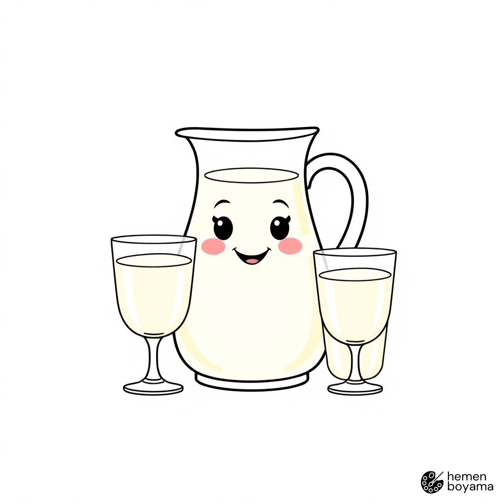 Limonata Sürahisi ve Bardaklar