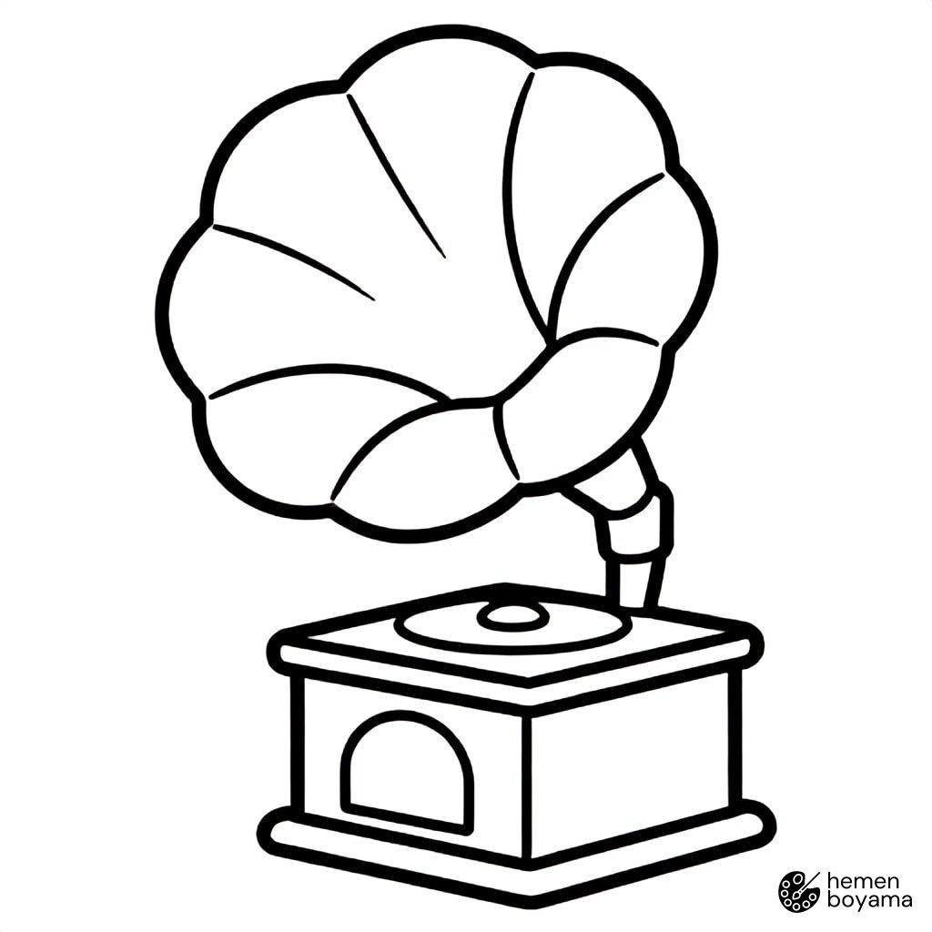 Gramofon Boyama Sayfası