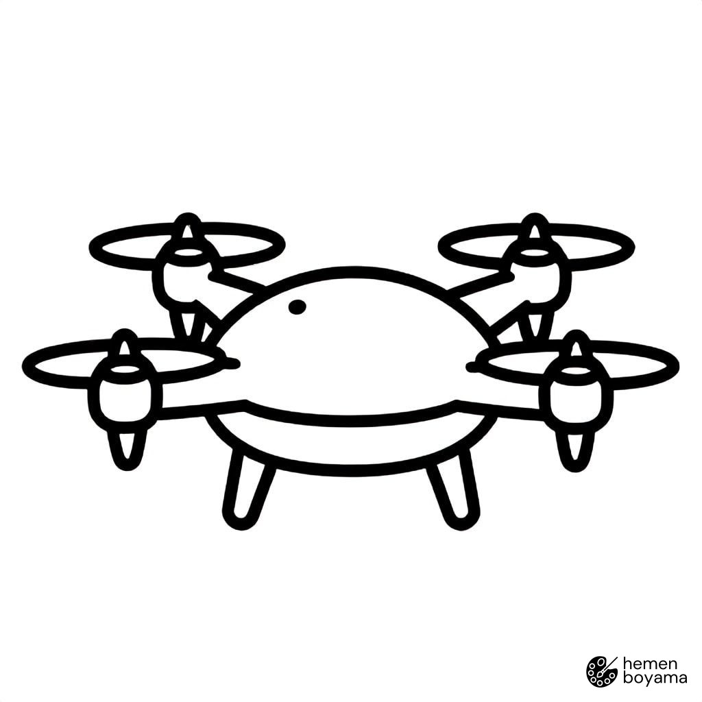 Drone Boyama Sayfası