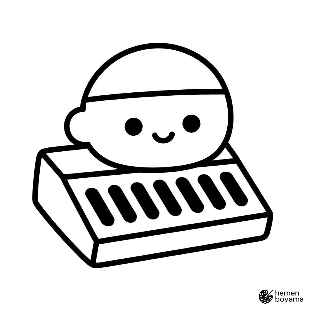 Synthesizer Boyama Sayfası