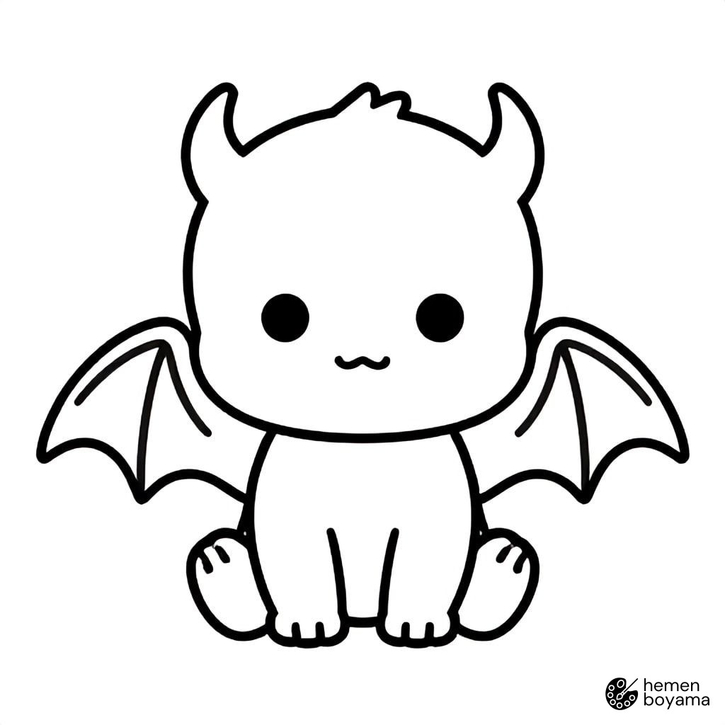 Gargoyle Boyama Sayfası