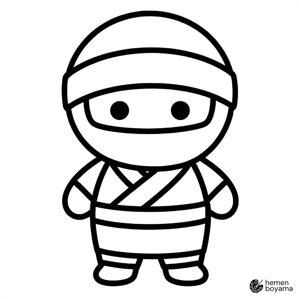 Ninja Boyama Sayfası