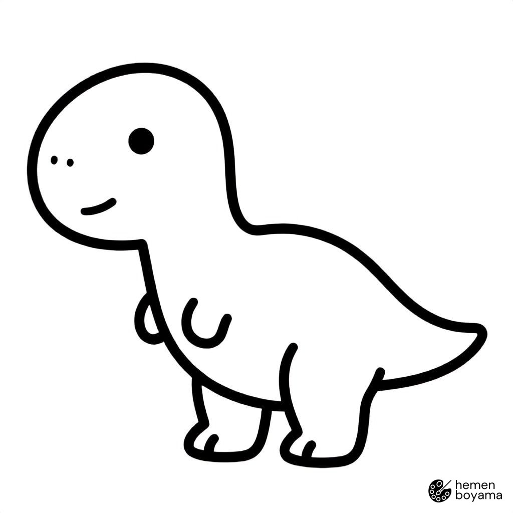 T-Rex Boyama Sayfası