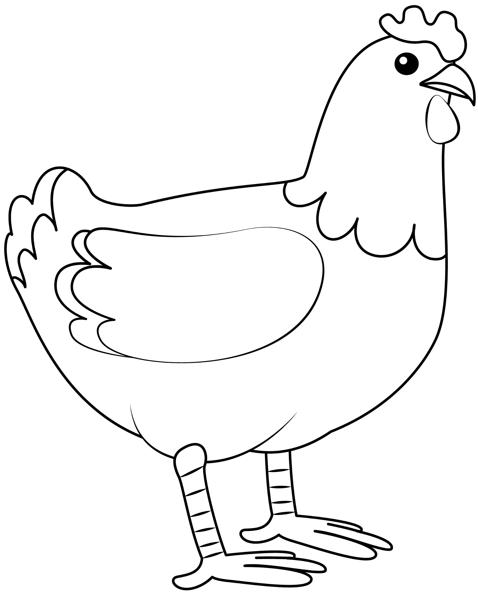 Tavuk Boyama Sayfası