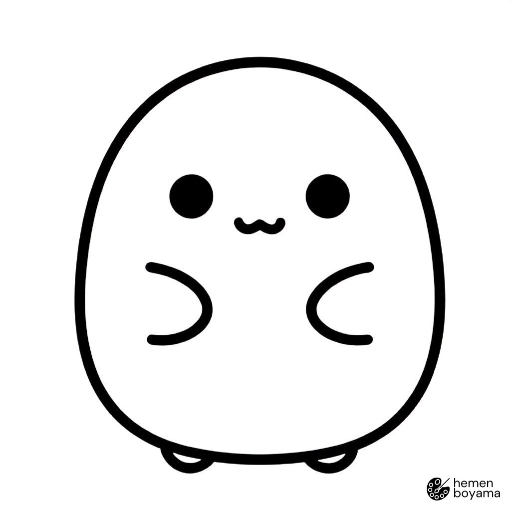 Japon Hayaleti Yokai Boyama Sayfası