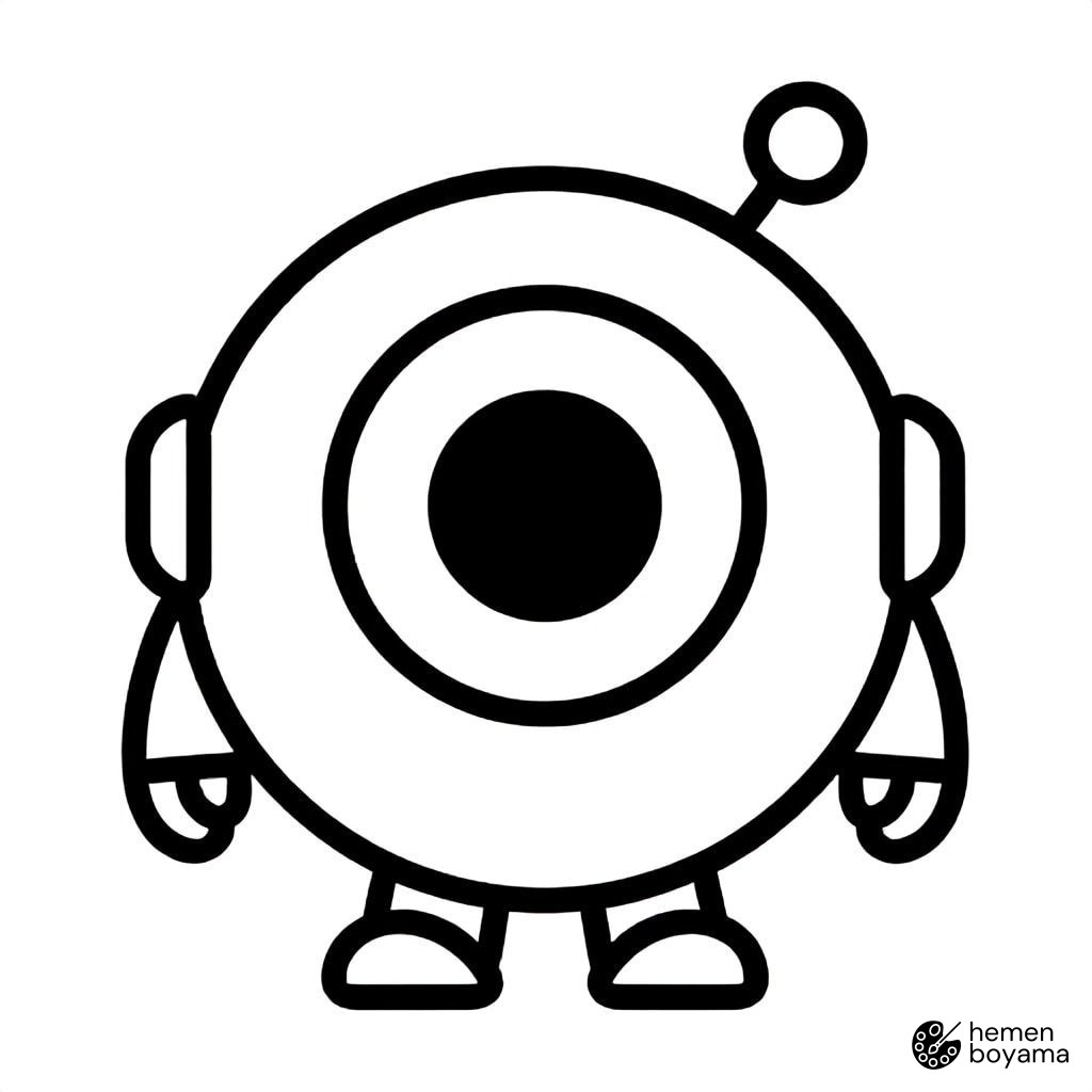 Parlayan Robot Gözü