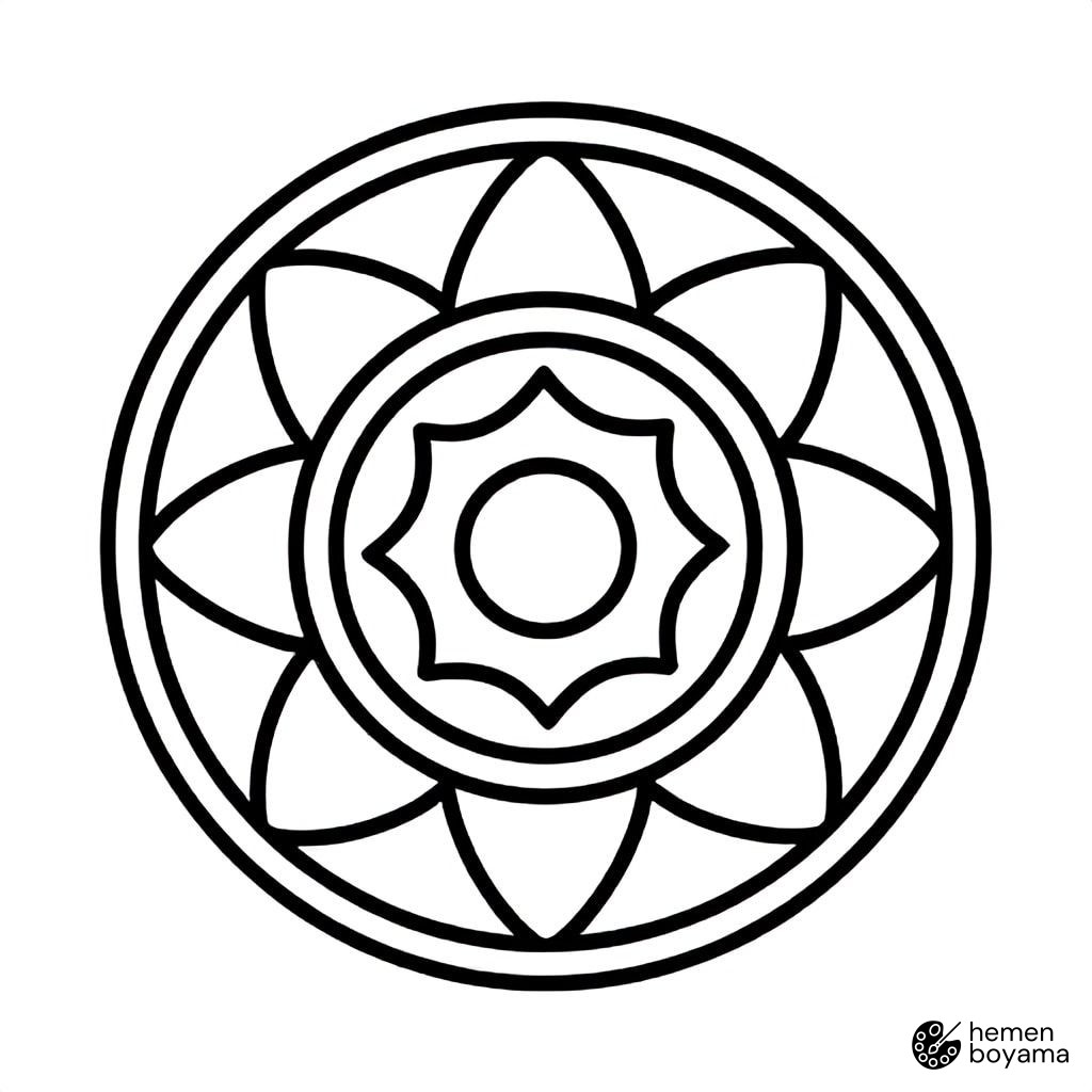 Zentangle Geometrik