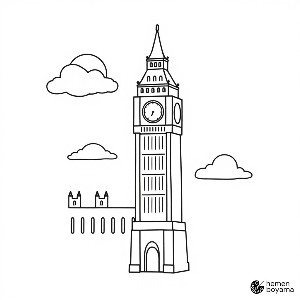 Big Ben Boyama Sayfası