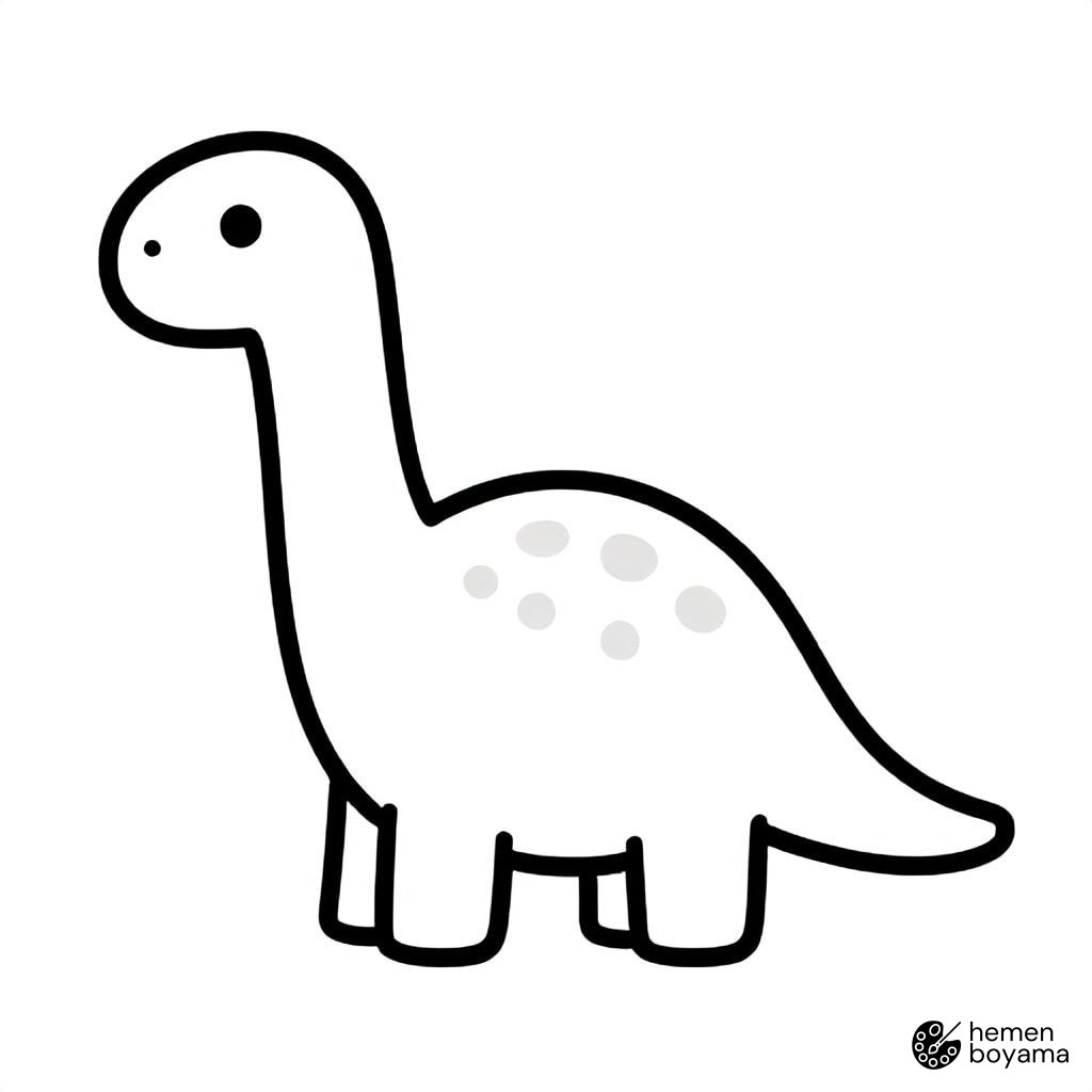 Brachiosaurus Boyama Sayfası