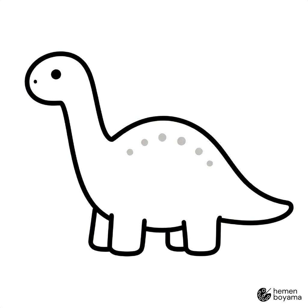 Camarasaurus Boyama Sayfası